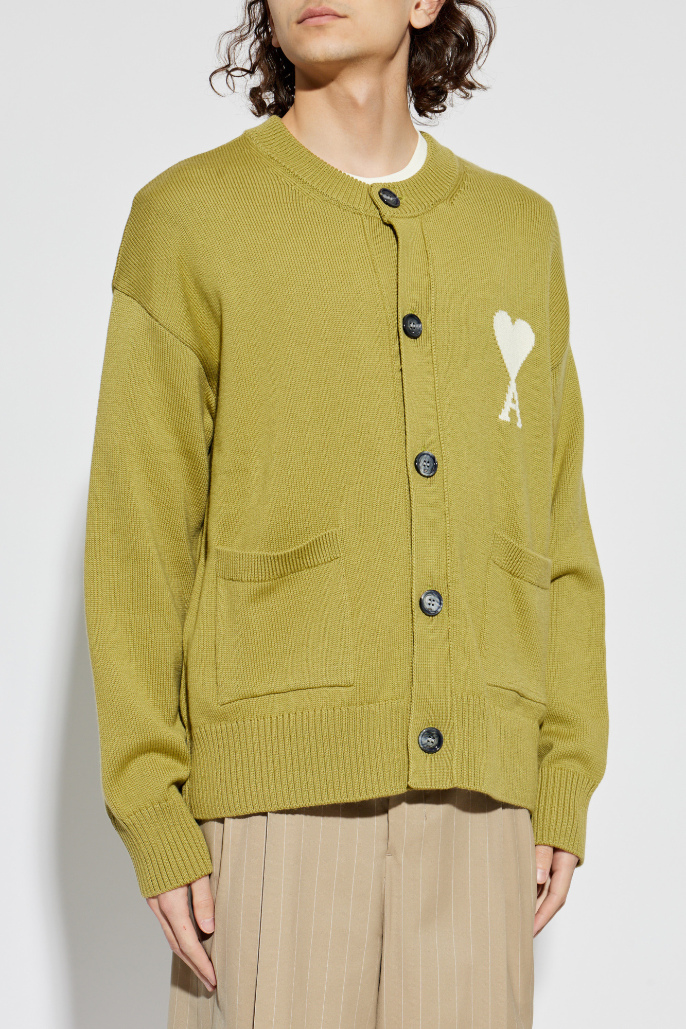 Ami Alexandre Mattiussi Cardigan with pockets | Men's | Vitkac